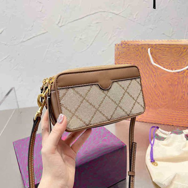 

the snapsbag womens designer bag purse handbag designers crossbody shoulder bags wallet women fashion print double zipper 220804