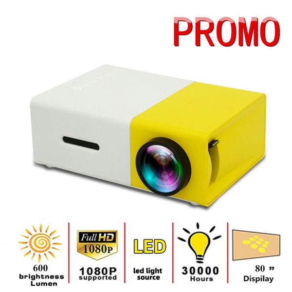 Mini Video Projector Portable Smart TV WIFI LED Projectors Full HD 1080P Movie Home Media Player
