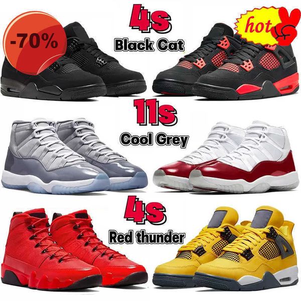 

2022 og men basketball shoes 4 4s sneakers black cat white oreo unc 6 6s cardinal red racer blue 11 11s cool grey bred concord 45 men sport