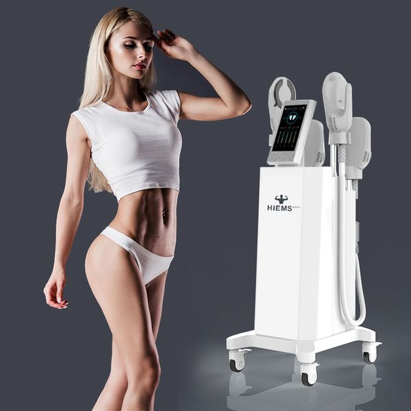 

ems body slimming muscle stimulation sculpting training fitness machine himet himes 4 handles air cooling