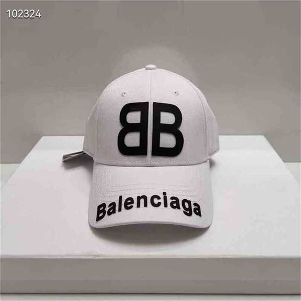 

embroidered chao balenciga balencaigcaps caps brand korean letter hat bb mens spring and summer leisure simple base hat womens ver makw, Blue;gray