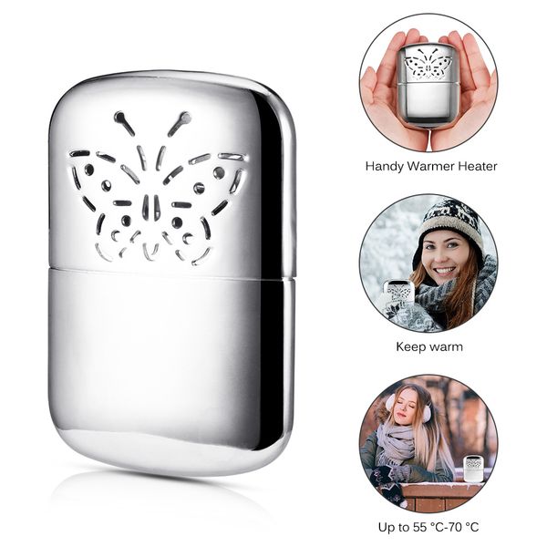 

christmas toy zinc alloy pocket long-life ultralight hand warmer indoor & outdoor small handy warmer heater