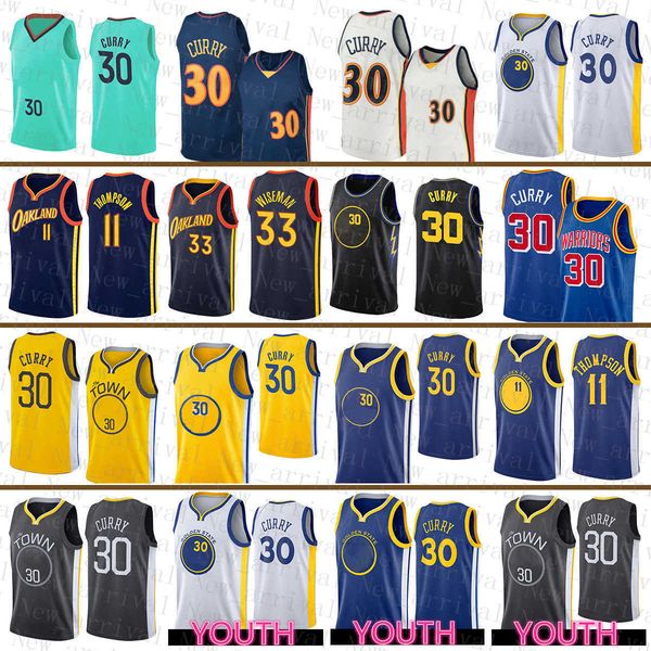 

2022 golden state multi warriores 11 stephen curry james wiseman basketball jersey 30 33 klay thompson inexpensive, Black;red