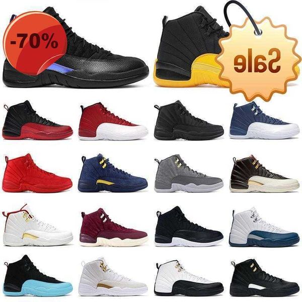 

12 12s shoes jumpman 23 womens mens sneakers twist xii stone blue university gold ice cream flu game dark concord men trainers