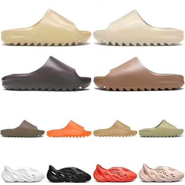 

slides designer slippers yeesys kany slippers lwomen men shoes casua core bone earth brown pure desert sand foam triple white black outdoor