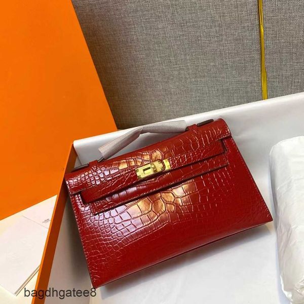 

h lock kes bags bag herbag bags portable mini one shoulder 2023 first generation keies cross fashion leather small designer square women&#03, Blue;pink