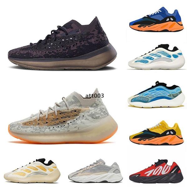 

yeezzy yezzzy boosts shoe 35 v2 5 7 kanyes yezzies''350 700 v3 380 running shoes for women men sneakers azael alvah yecoraite s oz, Black