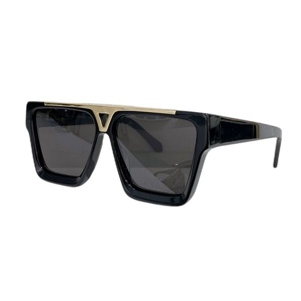 

womens sunglasses mens millionaire square frame luxury glasses quality outdoor avant garde style uv400 mixed color retro shiny golden sungla, White;black