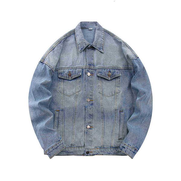 

fleece designer womens mens jeans jackets outwear coats jean long sleeve hip hop streetwear denim cowboy women men blue patchwork pockets qu, Black