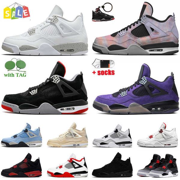 

basketball shoes sneakers designer trainers white oreo off zen master bred sail red thunder black cat 4s sales jumpman 4s 4 mens
