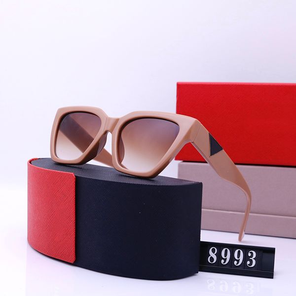 

luxury designer sunglasses brand glasses outdoor beach sun glasses for woman men classic eyeglasses fashion accessories nice, White;black