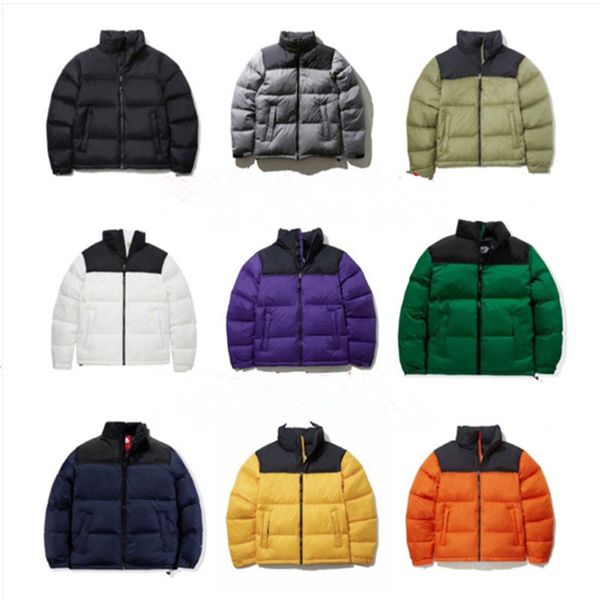 

womens parka men coat long sleeve mans winter coat parkas windbreaker mens down puffer jackets zipper up letter women designer jacket clothe, Black