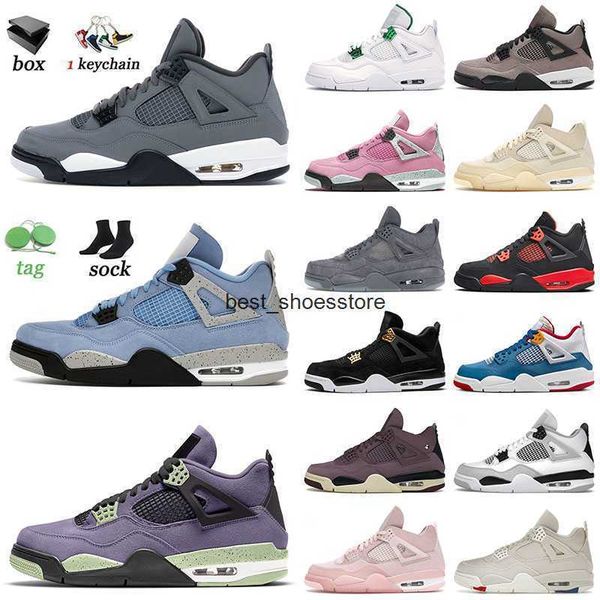 

og jumpman 4 4s iv mens basketball shoes taupe haze what the black cat violet ore messy room for men women trainers sneakers athletic size