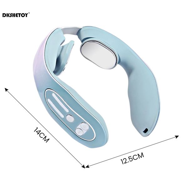 

costumes neck massager electric acupoints acupoints massage lightweight reduces fatigues for relieve neck lymphvity pain shoulder cospl, Black
