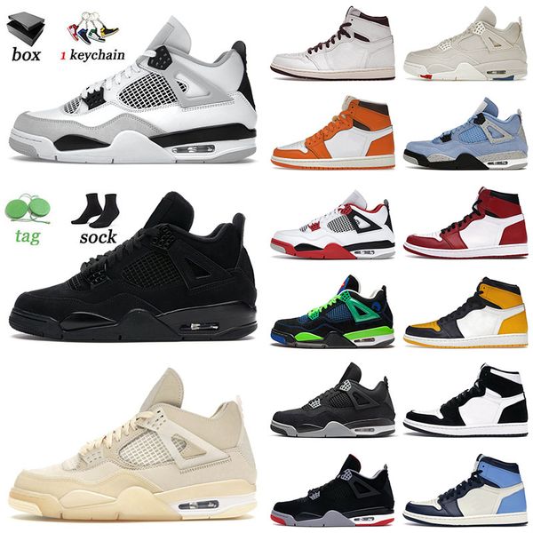 

jumpman 4s vi basketball shoes for mens women military black cat jorda 4 off sail twist a maniere starfish jorden1s trainers sneakers 5dbc