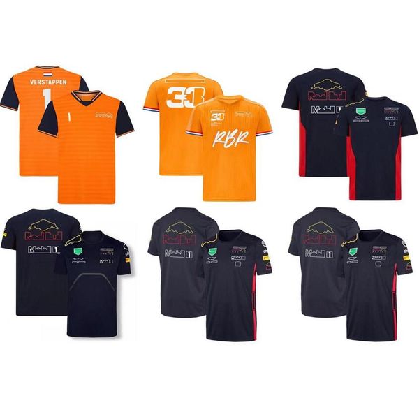 

2022 new f1 racing tee summer team short sleeve sweatshirt customized