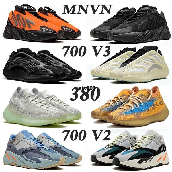 

shoe west runner 700 mnvn v2 v3 380 running shoes mens womens trainers carbon yezzies''350 yeezzy yezzzy yeezie kanyes boost 35 v2, Black