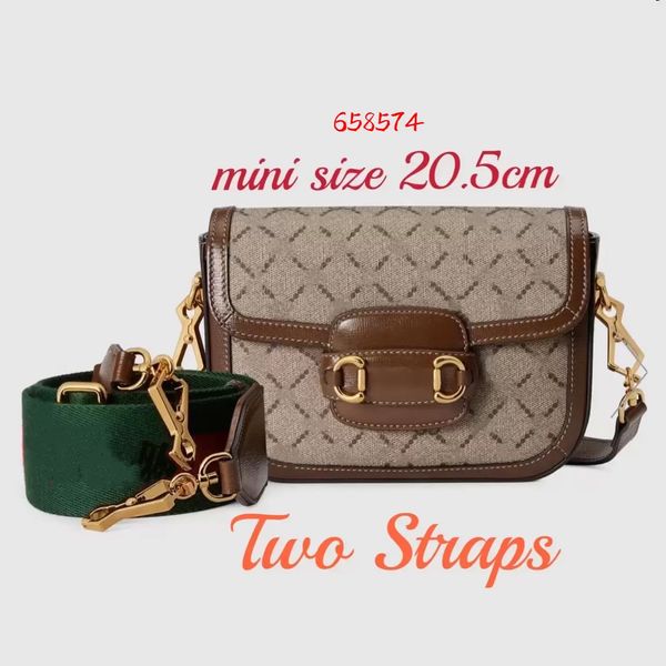 

luxury design 658574 horsebit 1955 shoulder bag mini 20.5cm and small 25cm versatile for crossbody as well vintage retro style lady flap 602