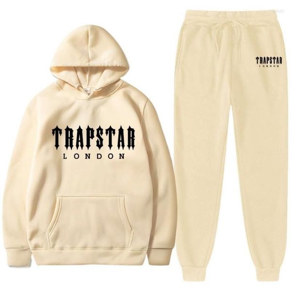 

designer mens tracksuits jogger sportswear casual sweatershirts sweatpants streetwear pullover trap a star fleece sports suit, Gray