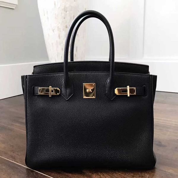 

fashion bag birkins leather herme handbags women large 2022 new high-grade brown hand capacity airport
