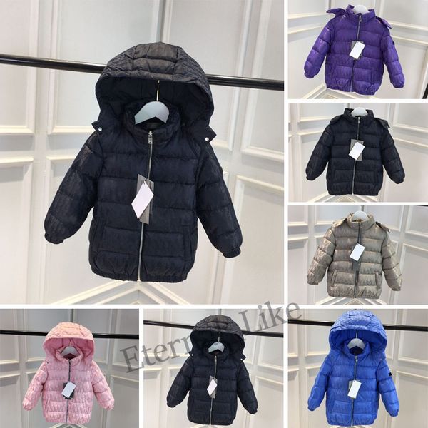 

2022 winter new girls down coat jacket parkas children's lightweight boys warm jacket white kids, Red