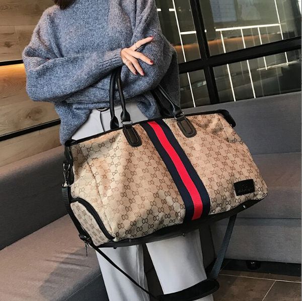 

luxury design travel duffle bag women men space leather large capacity fitness gym boarding bags luggage handbag girls boys backpacks