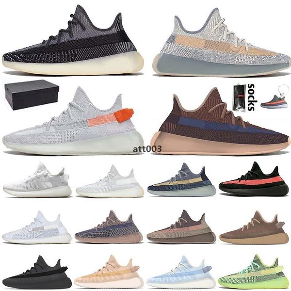 

with box running shoes fashion mono black white off ice clay mens trainers as yezzies''350 yeezzy yezzzy yeezie kanyes boost 35 v2