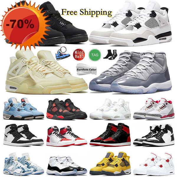 

basketball running shoes basketball shoes 4 mens basketball shoes 4s womens panda black cat red thunder sail university blue bred patent 11