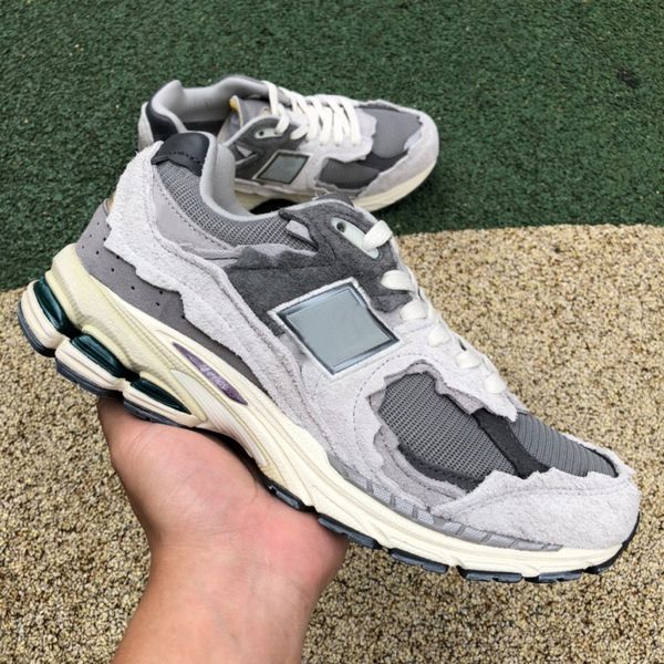 

with box mens running shoes 2002r refined future protection pack men women trainers sports sneakers og quality 36-45