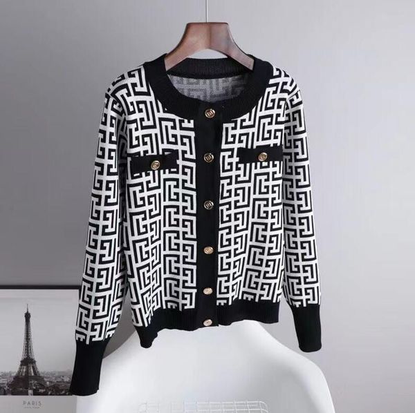 

women's sweaters v- neck of oversized jacket for fashion designer long sleeve cardigan coat women's clothing, White;black