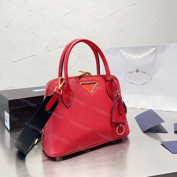 

new fashion womens designer totes bag pra classic 3 corner logo vintage ladies luxury bags female handbags shoulder crossbody tote bags