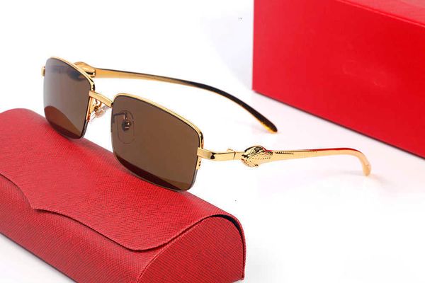 

sunglasses sun glasses square men women glasses metal snake design gold tea black grey mirror anti-uv prescription anti-blue light discolora, White;black