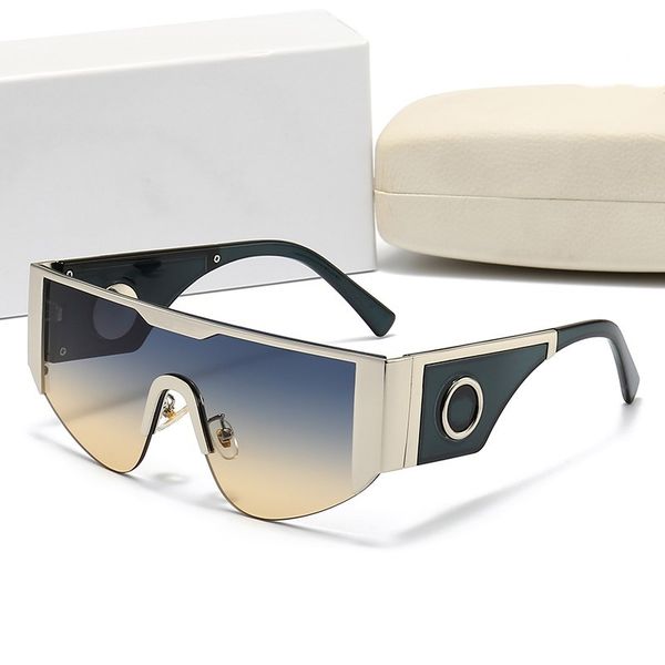 

luxury designer sunglasses men eyeglasses outdoor shades pc frame fashion classic lady sun glasses mirrors for women, White;black