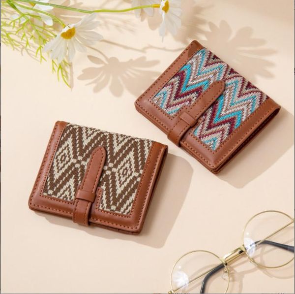 

genuine cow leather women designer wallets lady fashion casual zero coin purses, Red;black