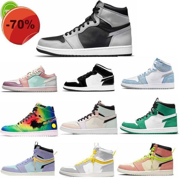 

2022 2021 zoom cmft easter high og 1 1s mens basketball shoes hyper royal lucky green switch light smoke grey university toe dark mocha