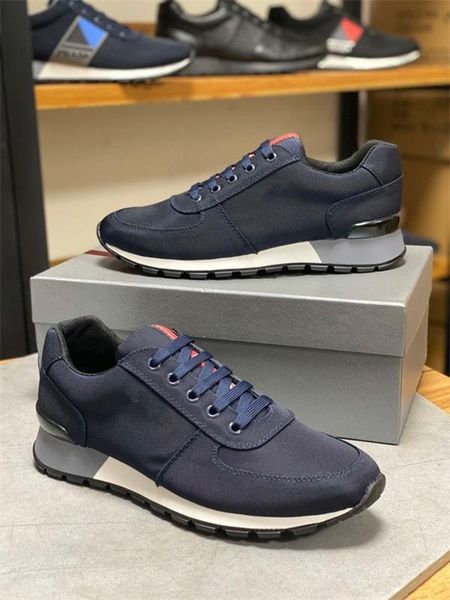 

shoes men rockrunner camouflage sneakers luxury mesh fabric trainers real leather outdoor lace-up valentinoe''valentinoity kzx, Black