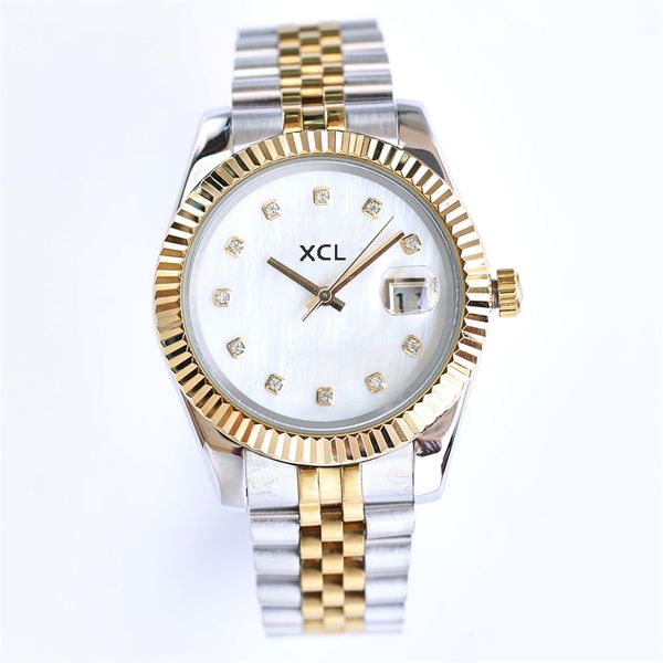 

mens diamond watch white gold watches datejust 41mm 36mm automatic womens 31mm oyster perpetual mechanical luminous sapphire 904l stainless, Slivery;brown