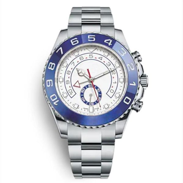 

men's watch sapphire crystal ceramic bezel stainless steel quality automatic mechanical wristwatch montre homme 44 mm big327i, Slivery;brown