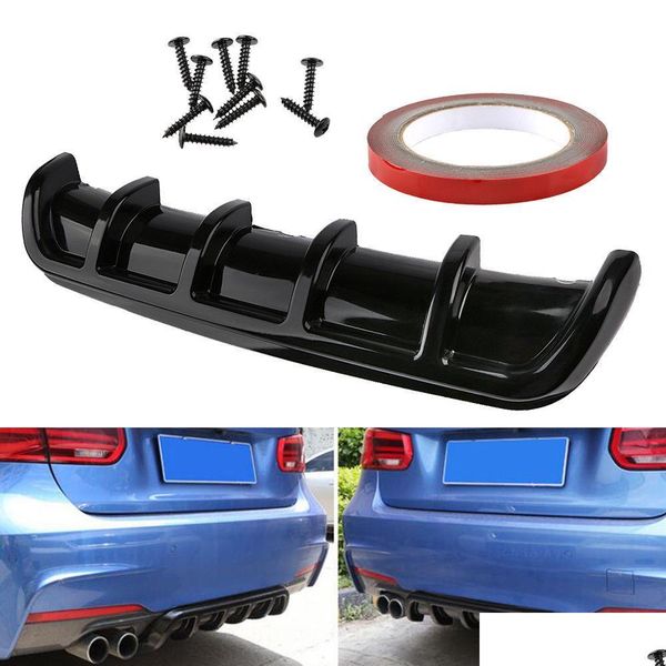

body kits car modification 25x 5 kit rear bumper er trim shark fin spoiler lip diffuser drop delivery 2022 mobiles motorcycles parts dhled