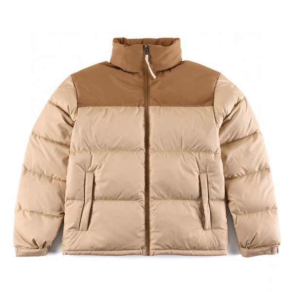 

winter warm short down jacket thickened jacket casual outdoor sports coat men and women apricot cotton clothing, Black
