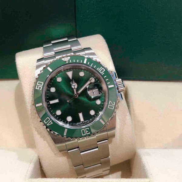 

stainless with box sub u1 automatic mechanical 40mm luminous watch 116610 sapphire all ceramic steel wimming gliding mens super originalue, Slivery;brown