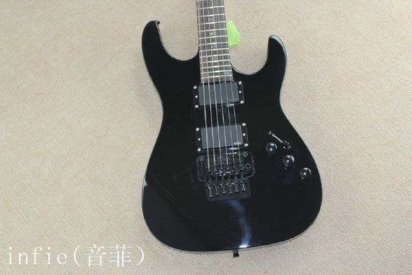 

new kh202 skull electric guitar maple fretboard active emg pickups guitar