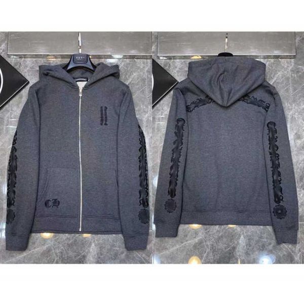 

fashion luxury mens jackets sweatshirts designer hoodies zipper sanskrit graffiti hooded sweater cross pullover hoodie casual women coat ja, Black;brown