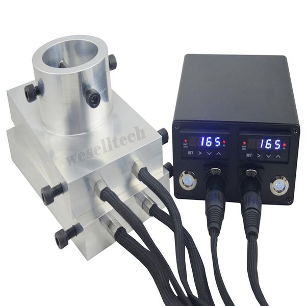 

4x7 rosin press plates with four heating rod&pid ship by dhl received in 5 days240x