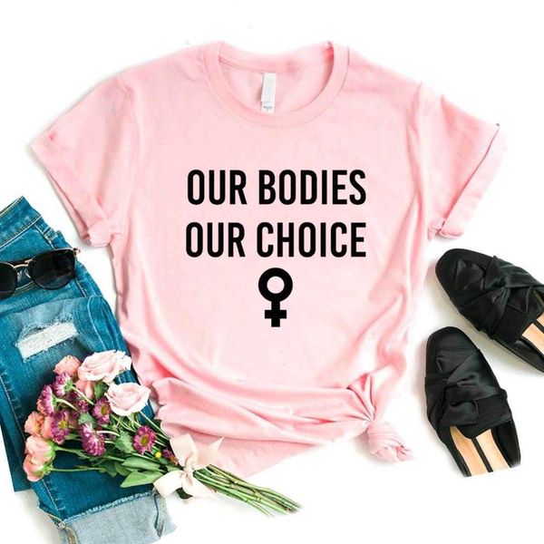 

our bodies choice print tee women tshirts casual t shirt for lady hipster 6, White