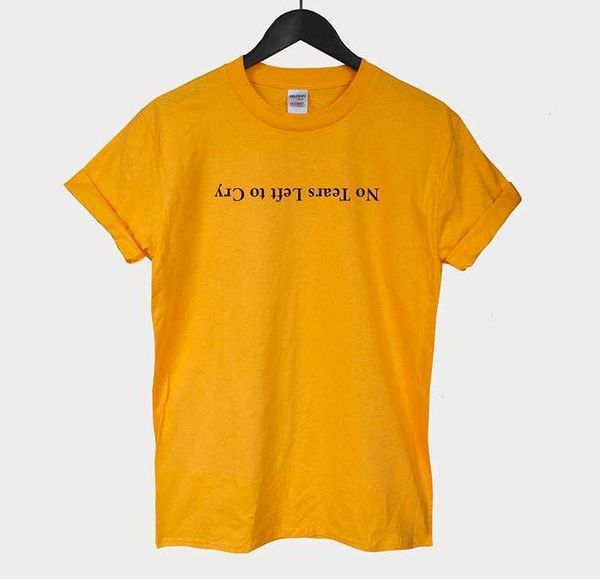 

no tear t shirts left to cry letters women casual funny shirt for lady girl tee, White