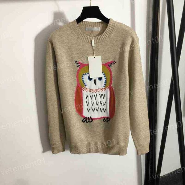 

fashion womens sweaters street fashion brand chest lettering animal print long sleeve sweater luxury designer women sweater, White;black