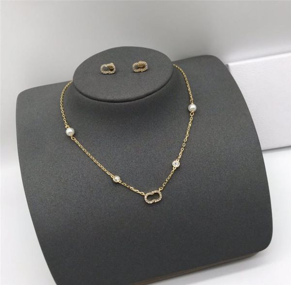 

luxurys designers jewelry necklace women diamond pearl necklaces ladies love bracelet for womens gold stud earrings wedding orname3055975, Silver