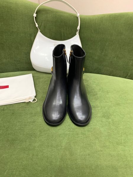

fashion ladies ribbon decorated leathers martin boot women embroidered leather band ankle boots r luxury woman winter box shoes size 35-40 -, Black