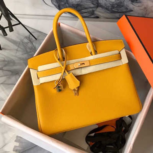 

original fashion leather berkins bags h home handmade wax thread layer cow lychee grain women shoulder carry large capacity versatile